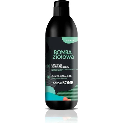 Joanna Herbal Bomb Cleansing Shampoo hloubkově čisticí šampon pro mastné vlasy a vlasovou pokožku 500 ml