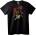 NOONEBRAND Тениска с Самурайски Skull - 2XL, White