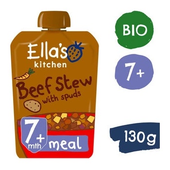 Ella's Kitchen BIO Dušené hovězí maso s bramborami 130 g