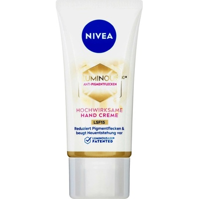 Nivea Cellular Luminous630 krém na ruky proti pigmentovým škvrnám 50 ml