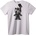 NOONEBRAND Тениска Череп Цвете Вампир - XL, White