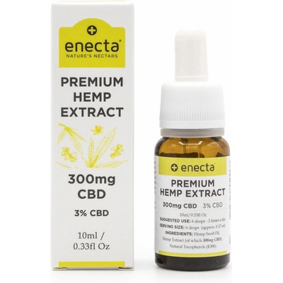 Enecta CBD olej 3% 300 mg 10 ml