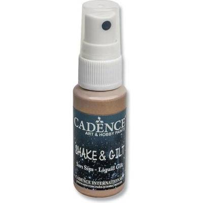 Cadence Boya textil třpytivý 25 ml bronzová