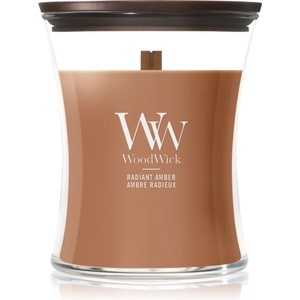 WoodWick Radiant Amber ароматна свещ с дървен фитил 275 гр