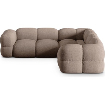 Cosmopolitan Design Кафяв ъглов диван Loretto - Cosmopolitan Design (COS_COR_193_F1_LORETTO2)