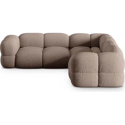 Cosmopolitan Design Кафяв ъглов диван Loretto - Cosmopolitan Design (COS_COR_193_F1_LORETTO2)