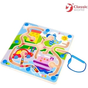 Classic World Дървена игра с магнити Трафик - Classic World