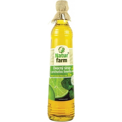 Natur farm sirup máta limetka 0,7 l
