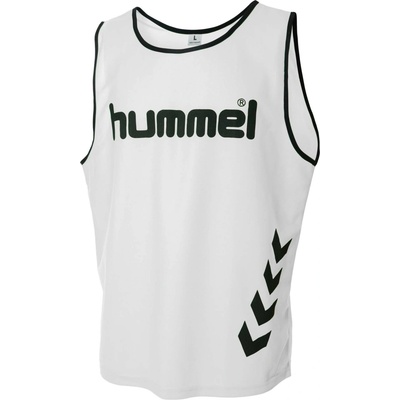 detský rozlišovací dres Hummel FUNDAMENTAL TRAINING BIB JR biela čierna