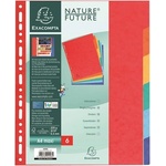 EXACOMPTA A4 Maxi, 6-листов цветен разделител от картон P2220-0171 (P2220-0171)
