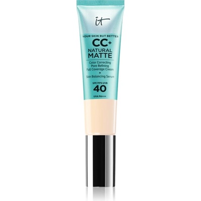 IT Cosmetics Your Skin But Better CC+ Natural Matte CC крем за матиране SPF 40 Fair Warm 32ml