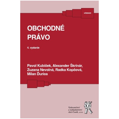 Obchodné právo - Pavol Kubíček