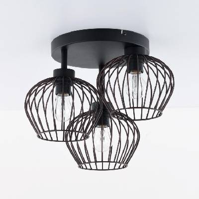 Полилей за повърхностен монтаж TINA 3xE27/15W/230V (TK4909)