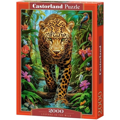 Castorland Пъзел Castorland от 2000 части - Леопард в дивата природа (C-200955-2)
