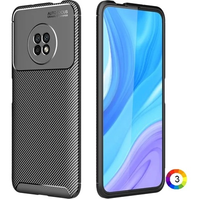 OPPO Realme C17 Удароустойчив Carbon Fiber Калъф и Протектор