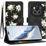 Techsuit Калъф за Honor Magic6 Pro - FlipCraft - Flowers of the Dawn (KF2328730)