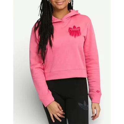 Adidas Cropped Hoodie Pink