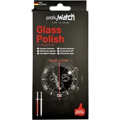 PolyWatch Полиращ крем PolyWatch за стъклa, възстановяване на надраскани повърхности