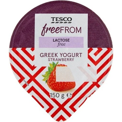 Tesco Free From Grécky jogurt jahodový bezlaktózový 150 g