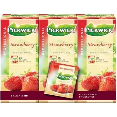 Pickwick Jahodový expresný čaj 75 ks