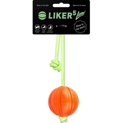 LIKER Lumi preťahovadlo s lanom svietiacim v tme 9 cm