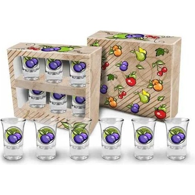 Toro Dárková sada panáků švestka 6 x 35 ml