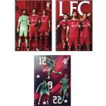 LIVERPOOL Спирален тетрадник с линии liverpool a/5, 70 листа