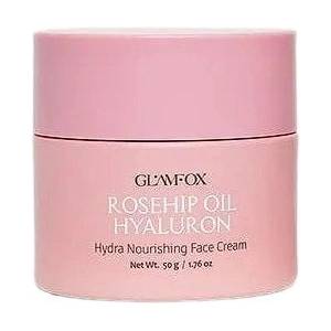 GLAMFOX Rosehip Oil Hyaluron Hydra Nourishing Face Cream Подхранващ крем за лице 50 g