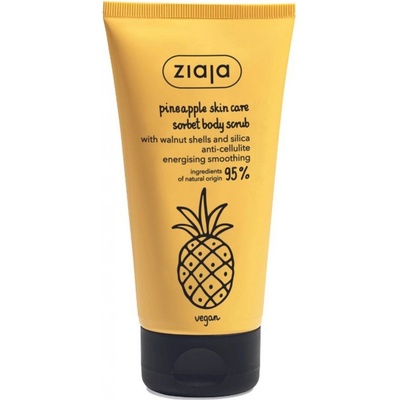 Ziaja Pineapple Body Scrub proti celulitíde a striám 160 ml