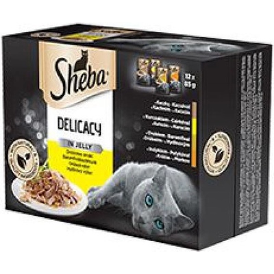 Sheba DELICACY DRŮBEŽÍ menu jelly 12 x 85 g