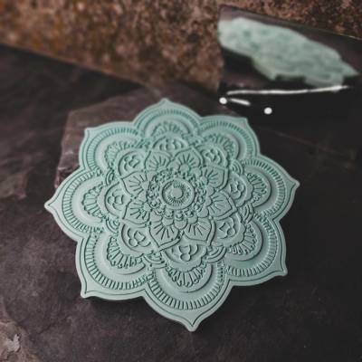 indijanka podtácek Zen Mandala N°2 15cm 1961 Mintová