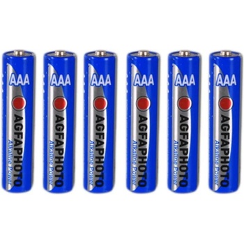 Image 1 of AgfaPhoto Батерии AGFA PHOTO алкaлни LR03 AAA 1.5V (6бр) - Код W4206