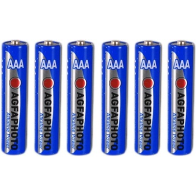 AgfaPhoto Батерии AGFA PHOTO алкaлни LR03 AAA 1.5V (6бр) - Код W4206