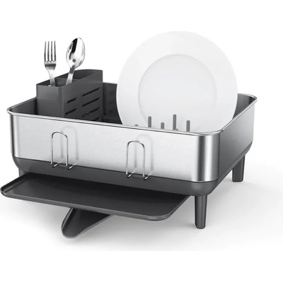 simplehuman Сушилник за съдове Simplehuman, неръждаема стомана (KT1184DC)