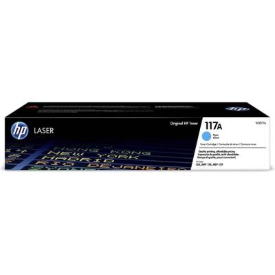 HP 117A Cyan Original Laser Toner Cartridge (W2071A)