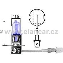 Tungsram modrá H3 12V 55W PK22s