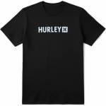Hurley Мъжка тениска Hurley Tee S/S Printing Press The Box T-shirt - Black (216-8154-0213)