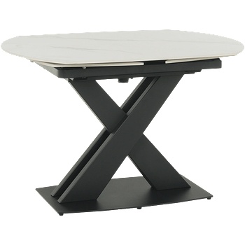 Carmen Разтегателна трапезна маса karlino - бяла