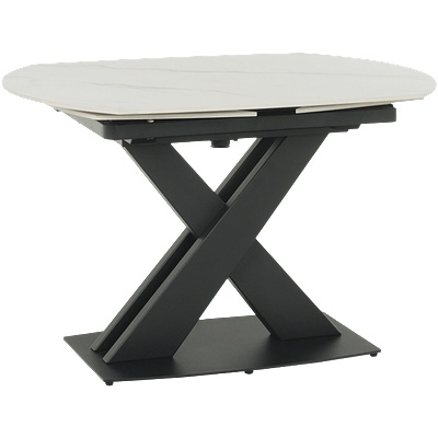 Carmen Разтегателна трапезна маса karlino - бяла