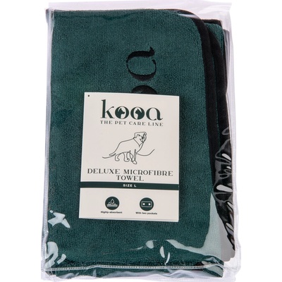 Kooa Deluxe uterák z mikrovlákna pre psov M 90 x 60 cm