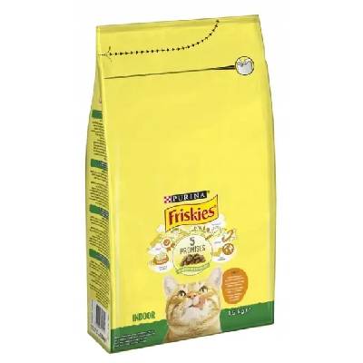 FRISKIES SUCHÉ KRMIVO PRE MAČKY INDOOR KURACIE MÄSO, MORKA, ZELENINA 1,5 kg