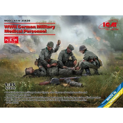 ICM German Military Medical Personnel WWII 1:35