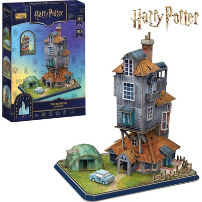 CubicFun 3D puzzle Harry Potter: Doupě 103 ks