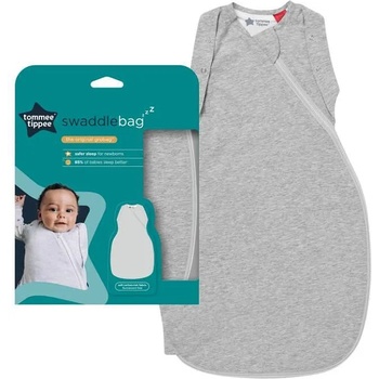 Gro company Gro Swaddlebag Спален чувал за повиване 0.2тог 3-6 месеца - Sky Grey Marl (491534)