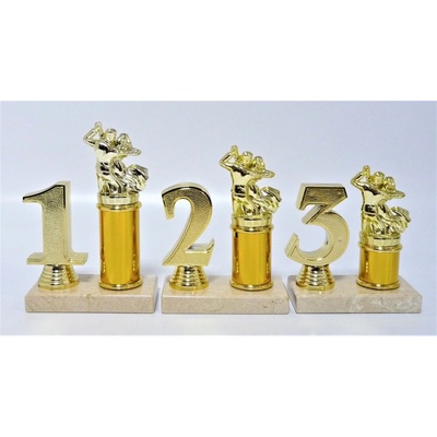VIZINGR Tanec trofeje 74-P039 14 cm