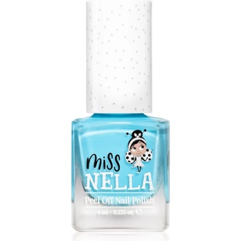 Miss Nella Peel Off Nail Polish лак за нокти за деца MN01 Mermaid Blue 4ml