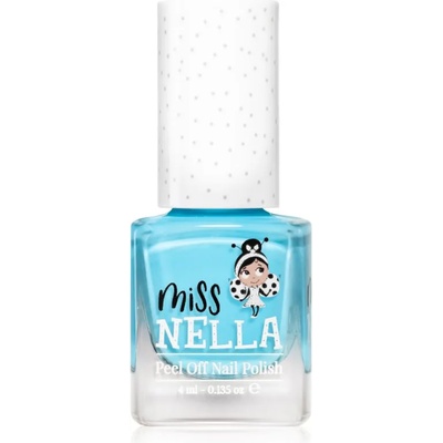 Miss Nella Peel Off Nail Polish лак за нокти за деца MN01 Mermaid Blue 4ml