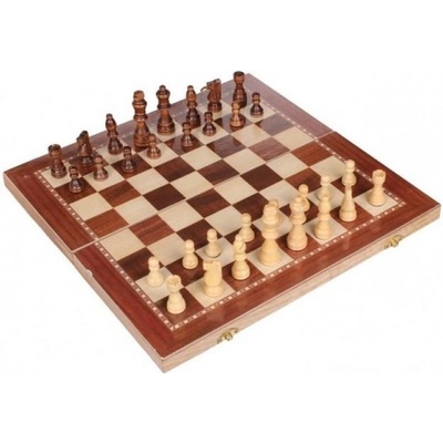 Šachy Sedco dřevěné 96 C03 39 x 39 cm Varianta: 1