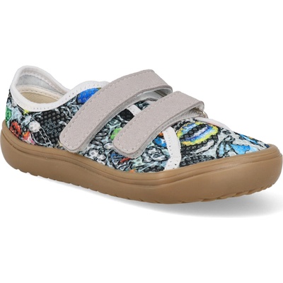 Jonap Barefoot detské tenisky Moon graffiti farebné