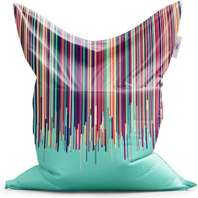 Sablio Sedací vak Stekajúca farba 200x140 cm